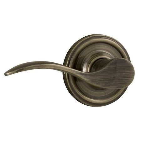 Weslock Left Hand Bordeau Half Dummy Lock Antique Brass L0605UA--0020